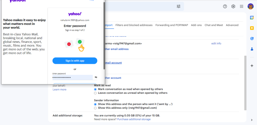 How to Access Yahoo Mail in Gmail – Tech4Fresher