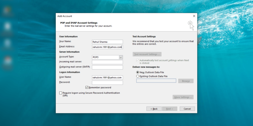 How to Access Yahoo Mail in Outlook – Tech4Fresher