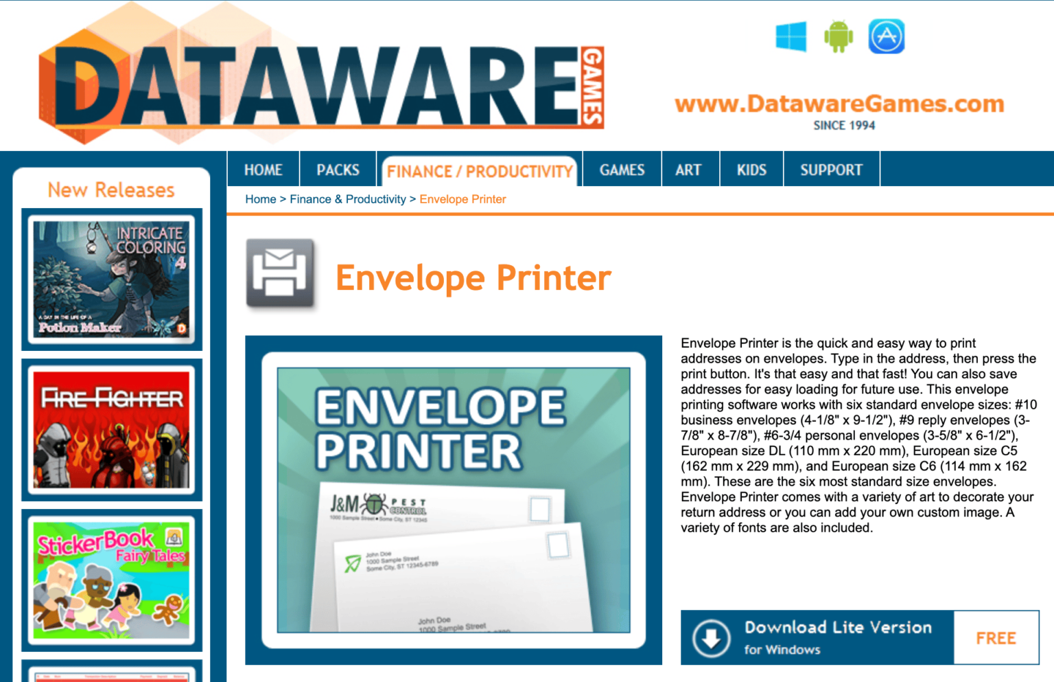 5 Best Envelope Printing Software for Businesses and Individuals ...
